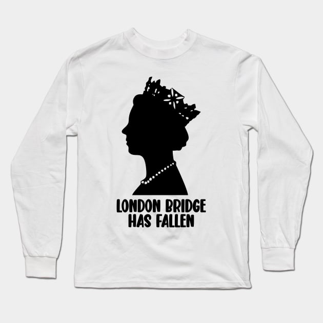 london bridge has fallen Long Sleeve T-Shirt by Vortex.Merch